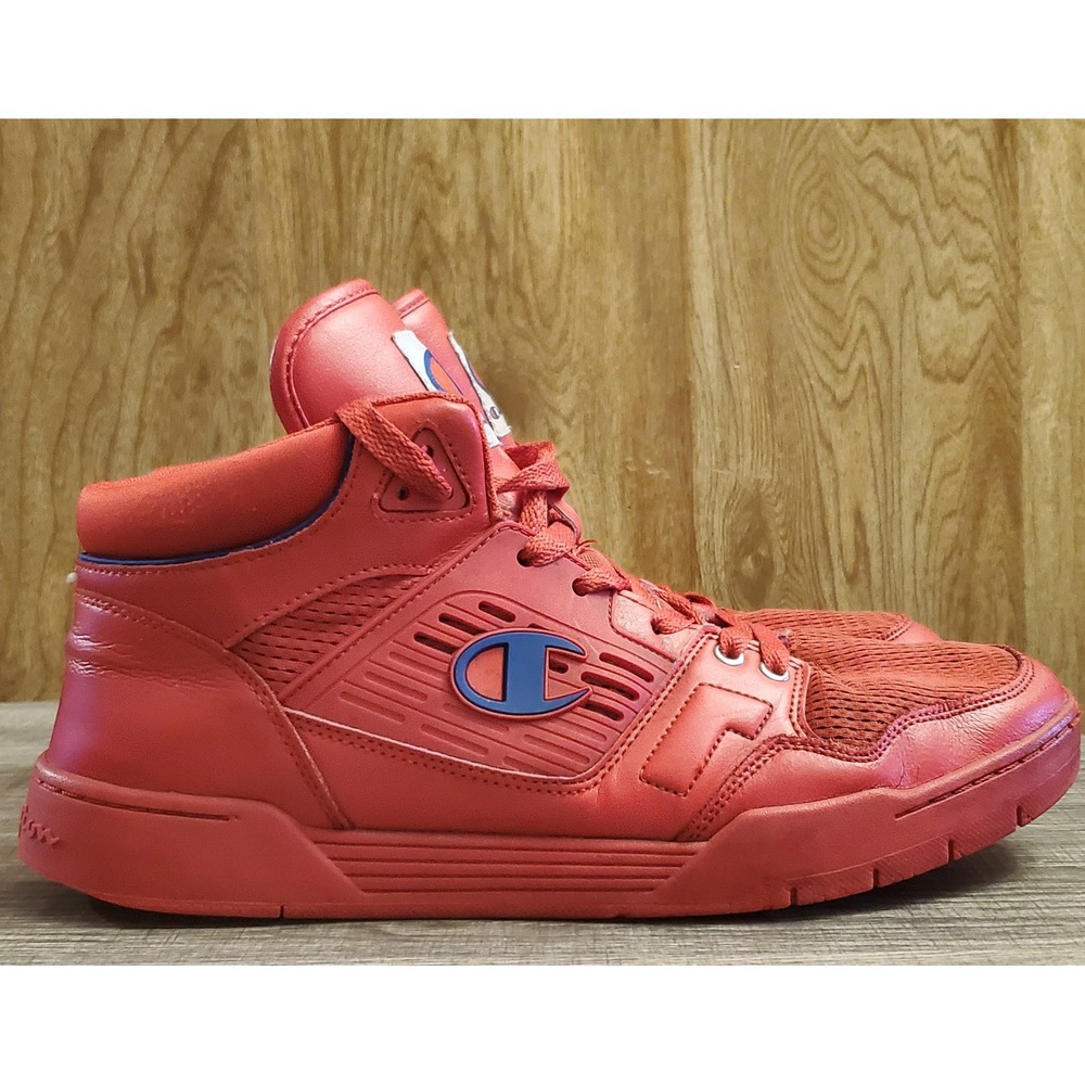 Champion 3 On 3‎ Hi Sneakers Men's Size 12 Red